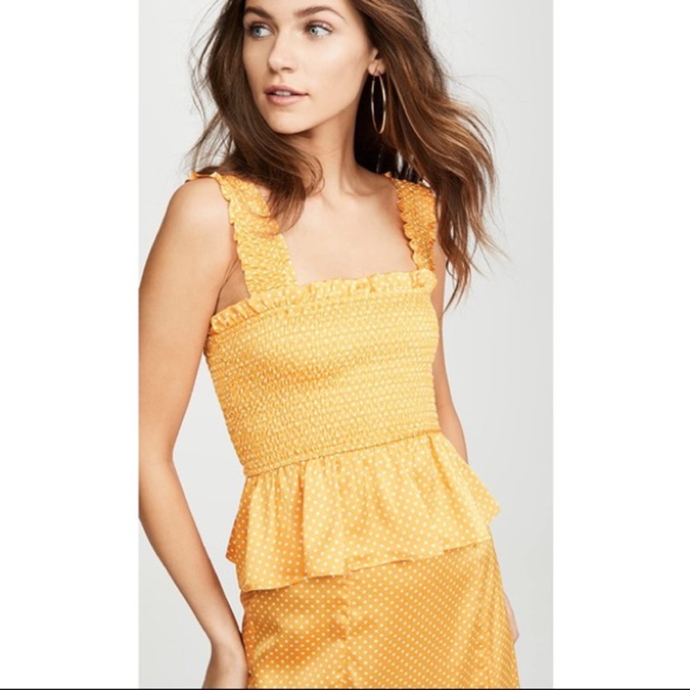 NWOT The Fifth Label Fountain Top + Skirt Set